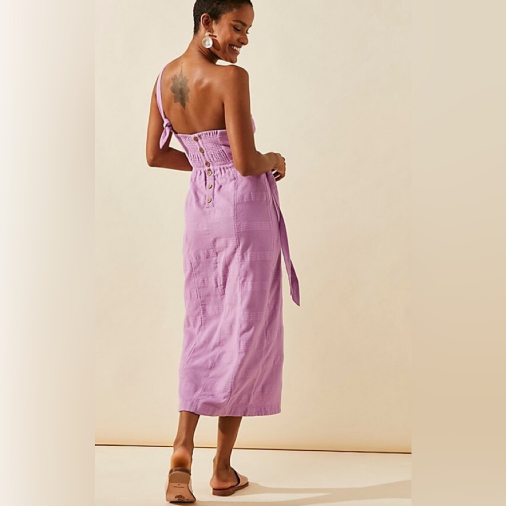 Free People At Leisure Midi Dress - XL - Picture 2 of 3
